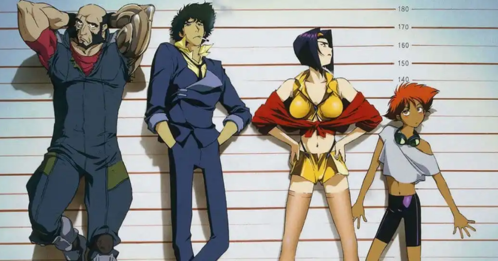 animes antigos: cowboy bebop