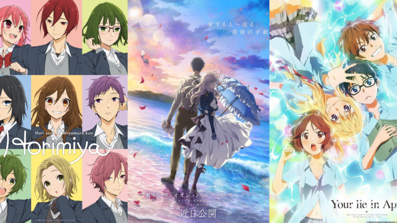 12 Animes de Romance para Quem Ama o Gênero