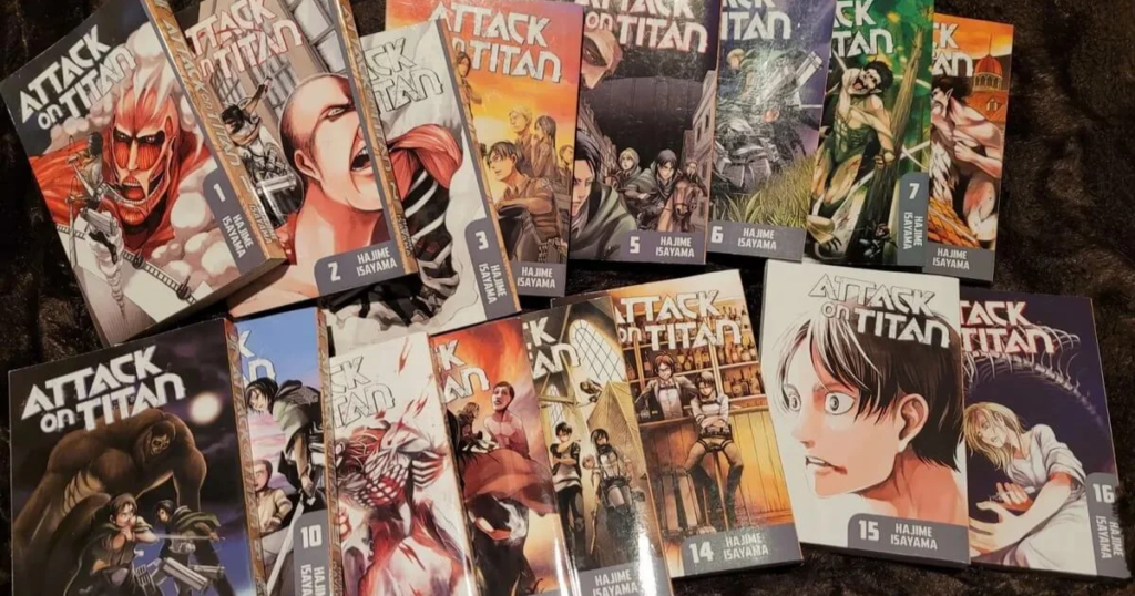 Attack on titan mangá