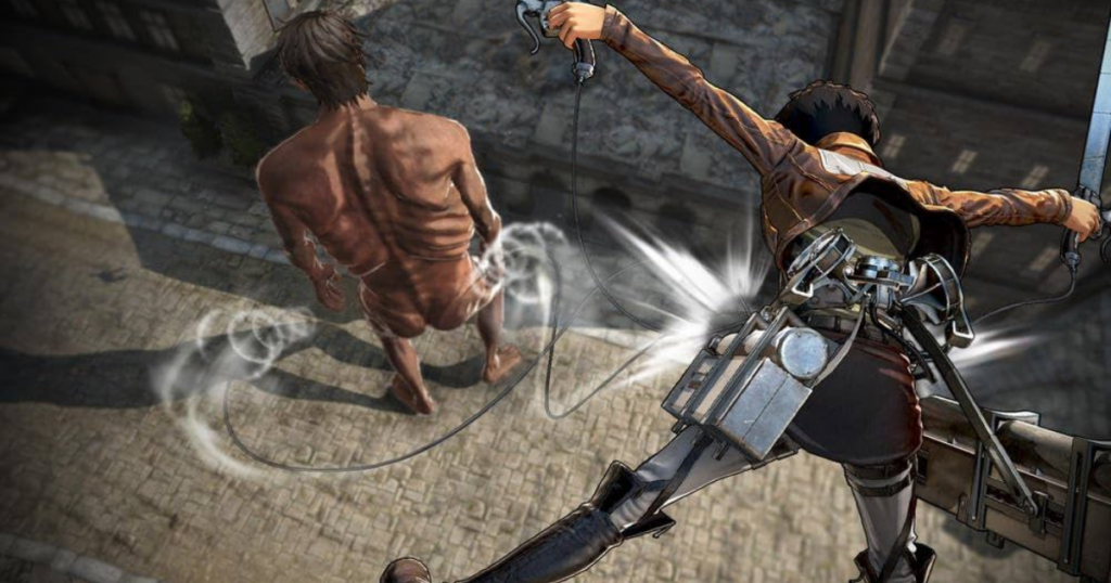 attack on titan melhores jogos de animes