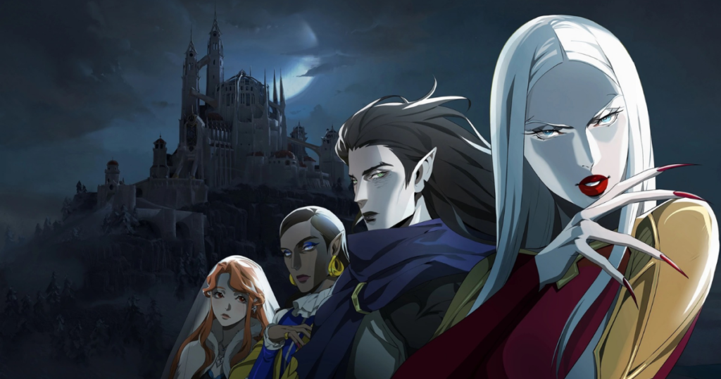 castlevania: jogos que viraram animes