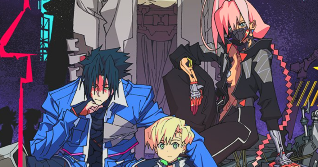 jogos que virarm animes: Cyberpunk