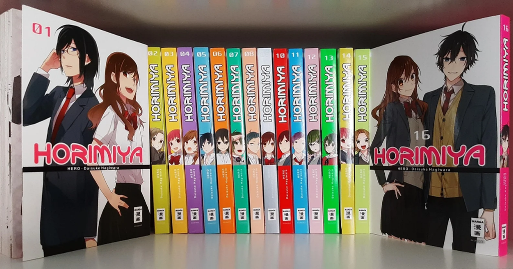 mangás de romance: Horimiya