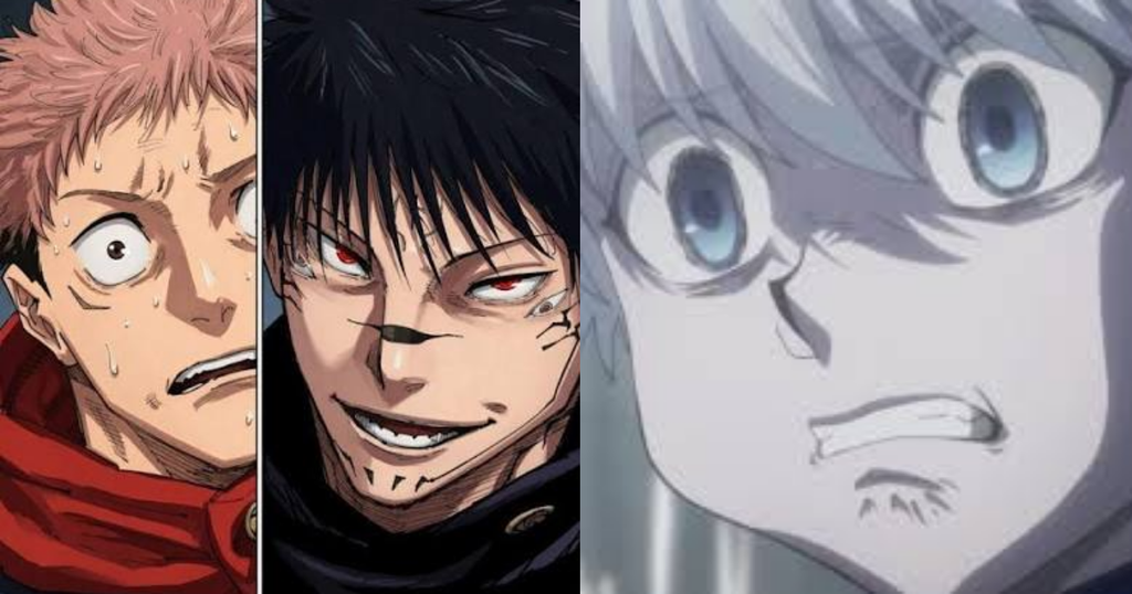 a expressão de killua inspirou na expressão de itadori no capítulo 212