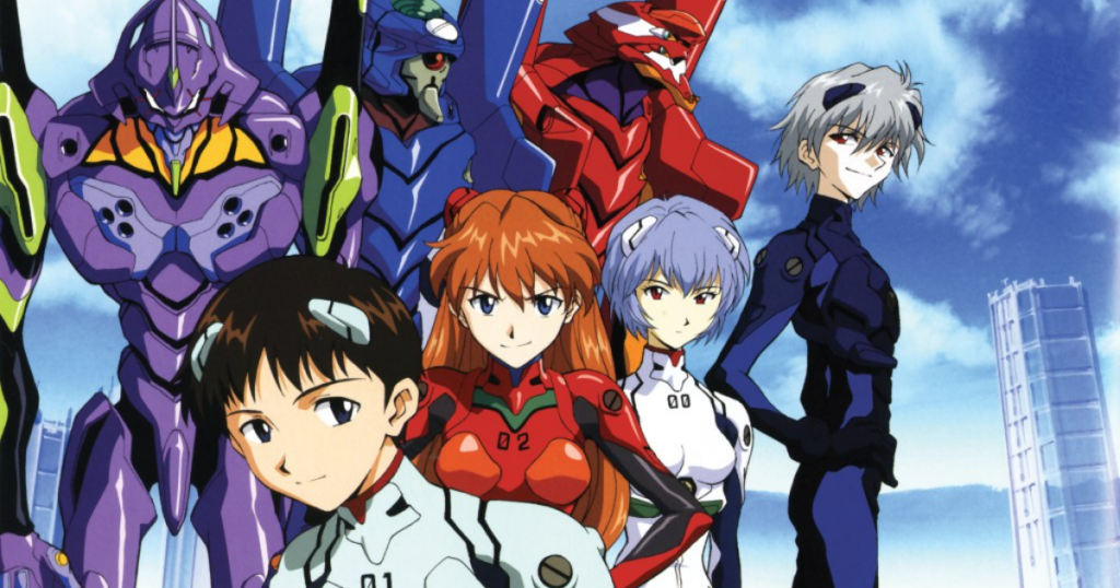 evangelion, animes antigos