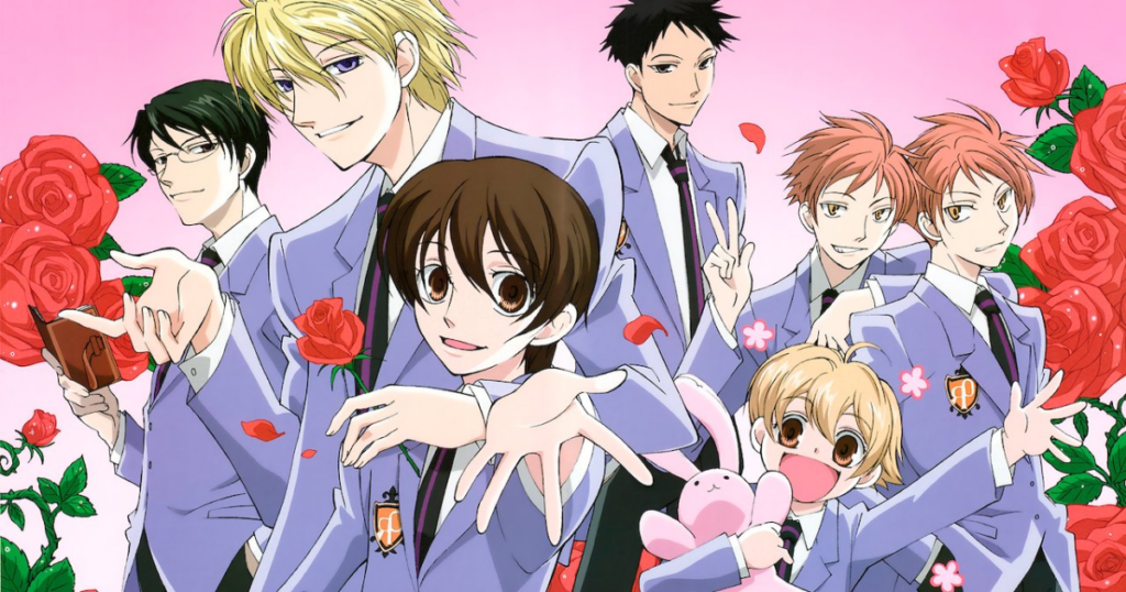 ouran, animes shoujo para quem quer entrar no gênero