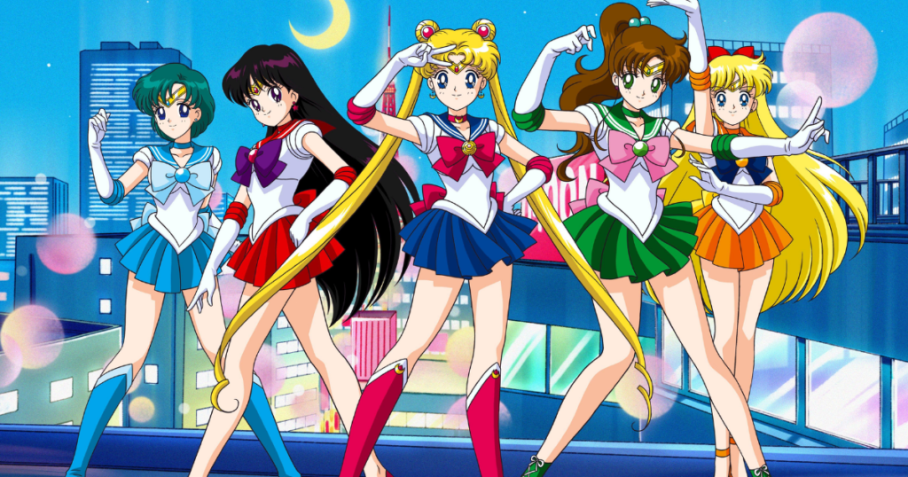 anime shoujo de macho alpha: Sailor Moon!