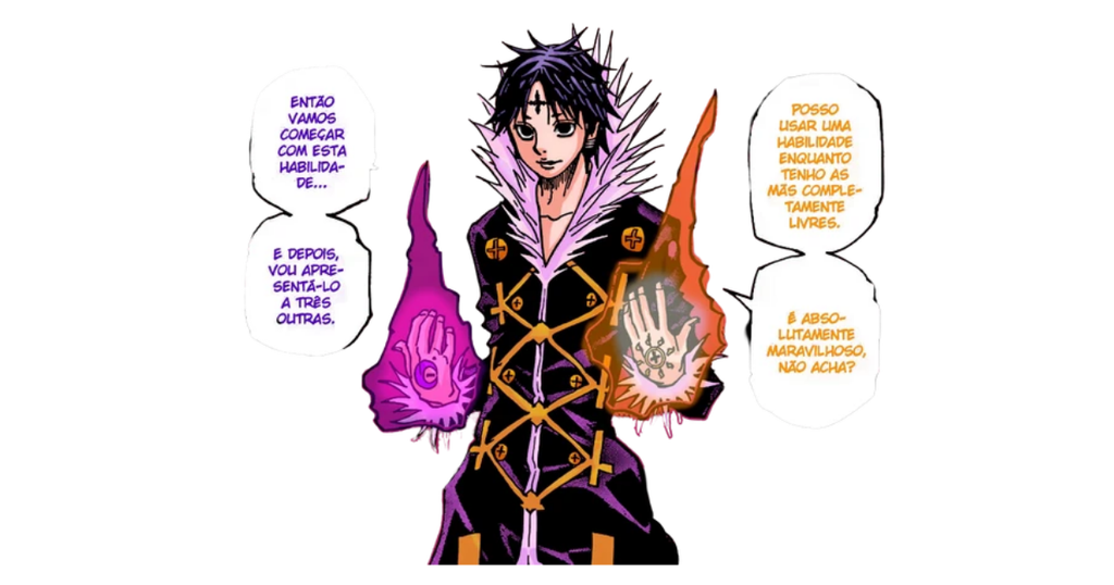 a incrível habilidade do sol e da lua de chrollo lucifer
